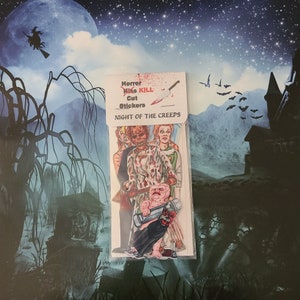 Night of The Creeps, Fan Art, Sticker Set
