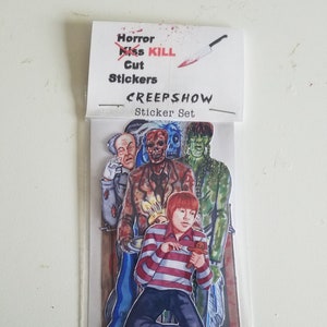 Creepshow, Fan Art, Horror, Sticker Set