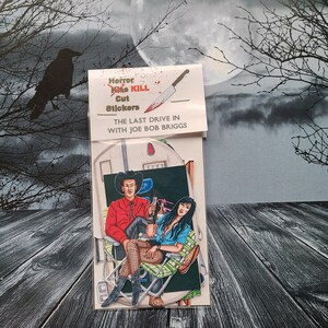 The Last Drive In With Joe Bob Briggs, Sticker Set, Fan Art, Horror Host