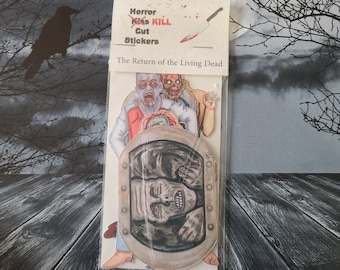 The Reverse of the Living Dead Sticker Set, Fan Art, Horror