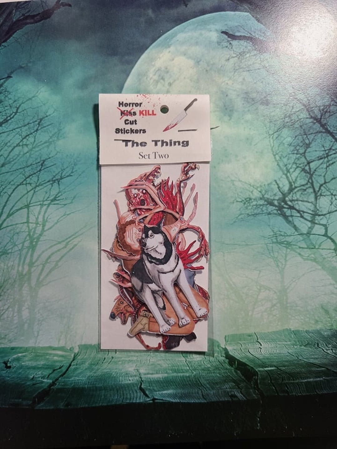 The Thing, Set Two, Fan Art, Stickers - Etsy