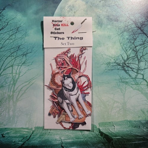 The Thing, set twee, fanart, stickers