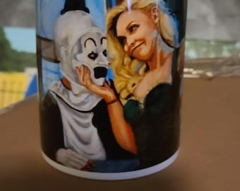 Psycho Selfie, Fan Art, Mug, Terrifier