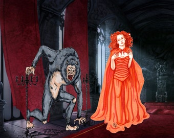 Bram Stoker's Dracula Sticker Set Part 1, Fan Art, Horror