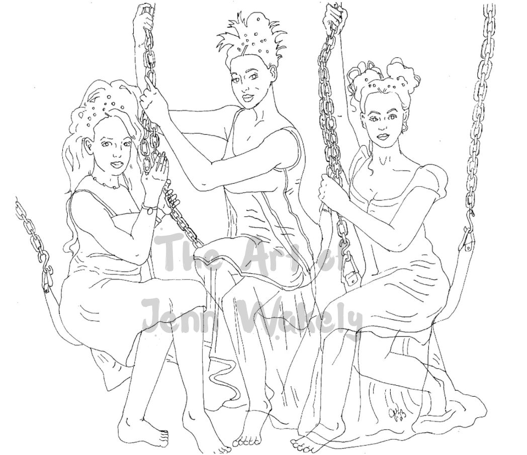 Charmed Coloring Page Fan Art - Etsy