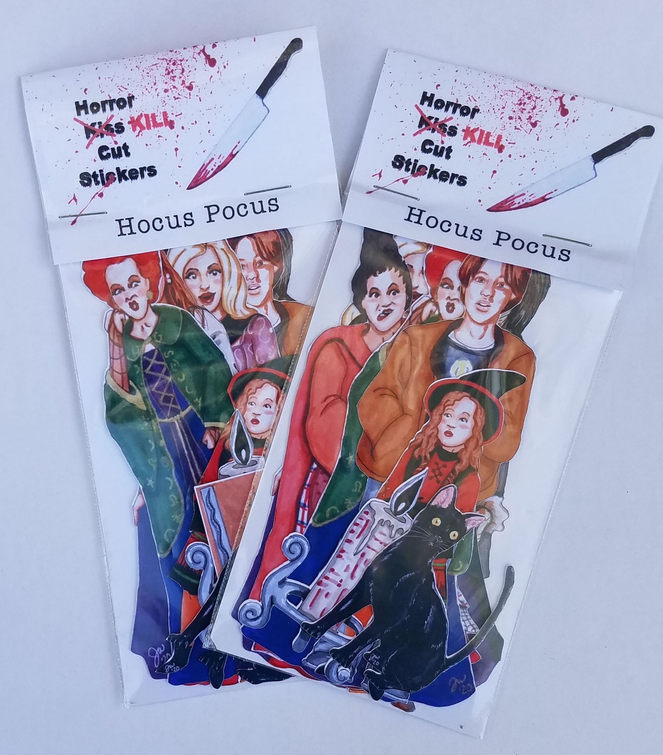 Hocus Pocus Sticker Set, Fan Art, Halloween, Hexen