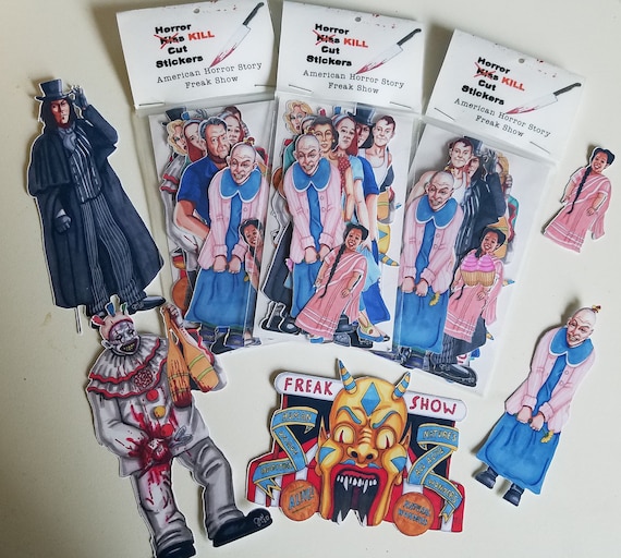 Buy American Horror Story Freak Show Stickers Fan Art Online in