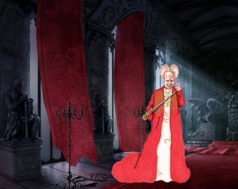Bram Stoker's Dracula Sticker Set Part 2, Fan Art, Horror