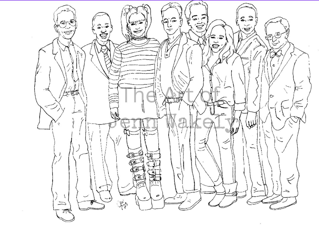 NCIS, Coloring Page, Fan Art - Etsy