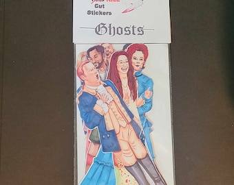 Ghosts, Fan Art, Photo Glossy Stickers