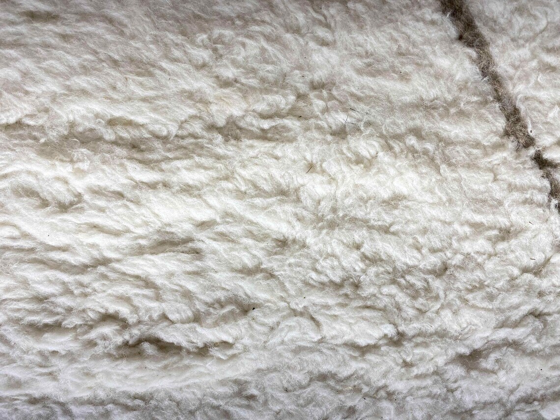 Marokkanischer Teppich Beni Ourain Teppich Abstrakter | Etsy