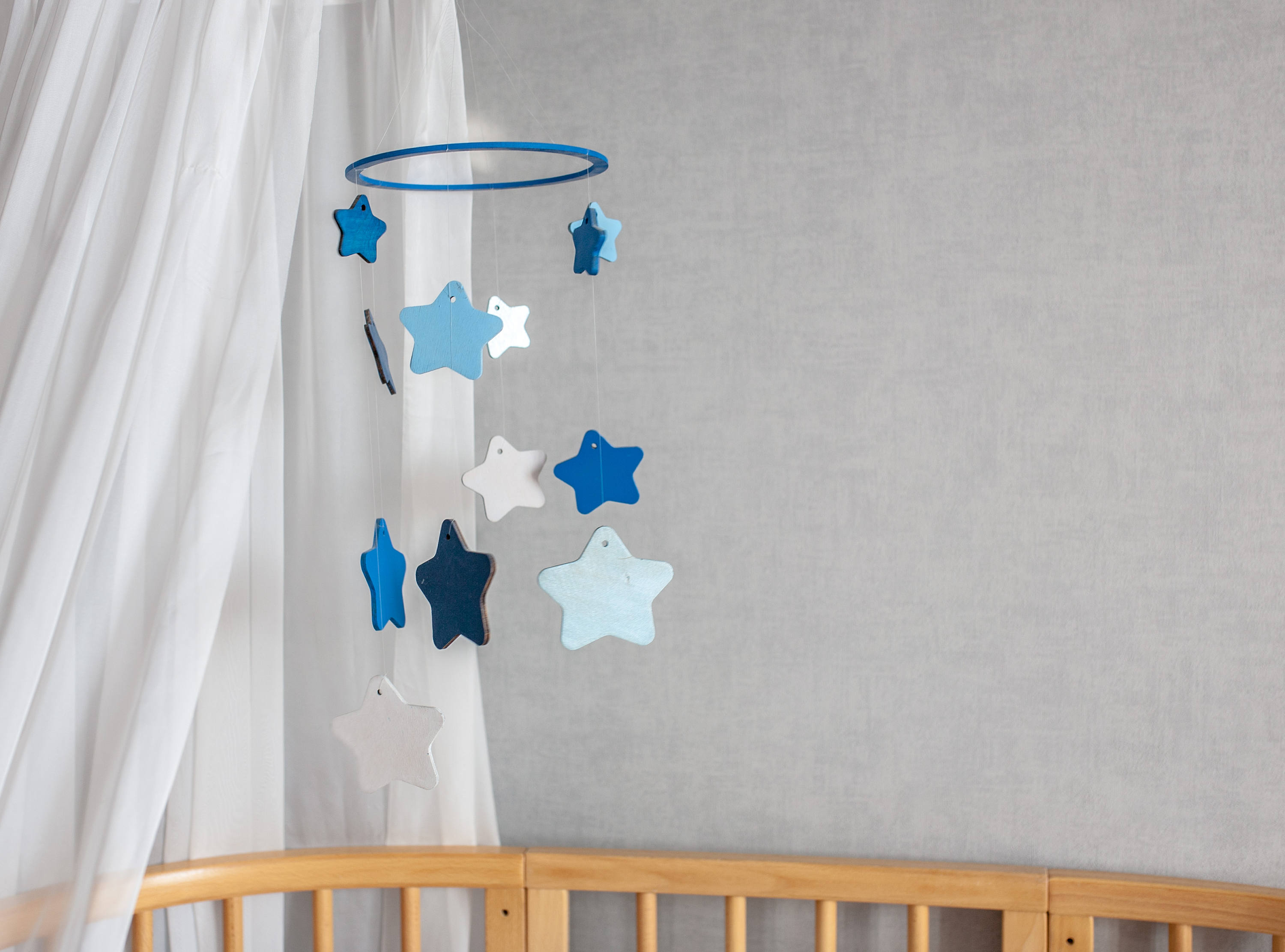 Baby mobile boy Star Mobile Star Mobiles Star Etsy