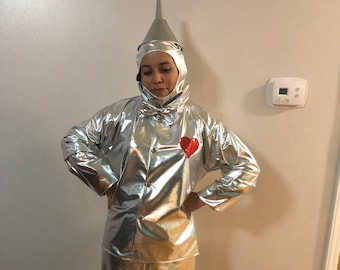 Wizard of Oz Tin Man/Tinman Halloween Costume for Toddler, Boys, Girls, and Adult Men, and Women