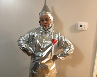 Wizard of Oz Tin Man/Tinman Halloween Costume for Toddler, Boys, Girls, and Adult Men, and Women