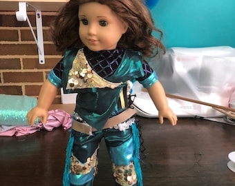Uma Descendants 18 inch 18&quot; Doll Costume Outfit Dress Pants Shirt Baby Girl Doll