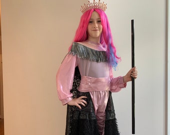 strapless open back dress Disney Descendants 4 Bridget