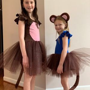 Kanga Roo Kangaroo Winnie the Pooh Costume, Dance Costume, or Birthday Outift Dress Tutu Leotard from Winnie the Pooh Child Kids Adult