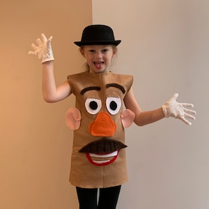 Toy Story 4 Mr. Potato Head or Mrs. Potato Head Potatohead Halloween Costume for Infants, Toddlers, Boys, Girls, Men and Women