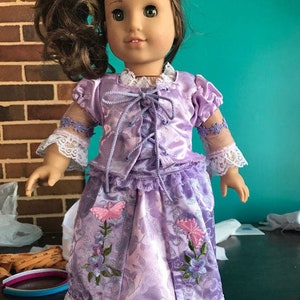 Rapunzel 18 inch 18&quot; Doll Costume Outfit Dress Ballgown Gown Baby Girl Doll