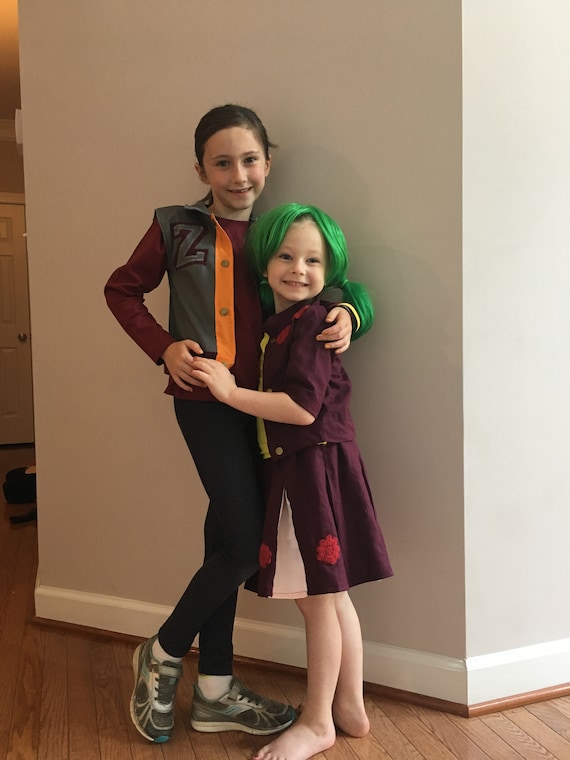 DIY Disney Zombies Costume - Z-band, Eliza, Addison And Zoey