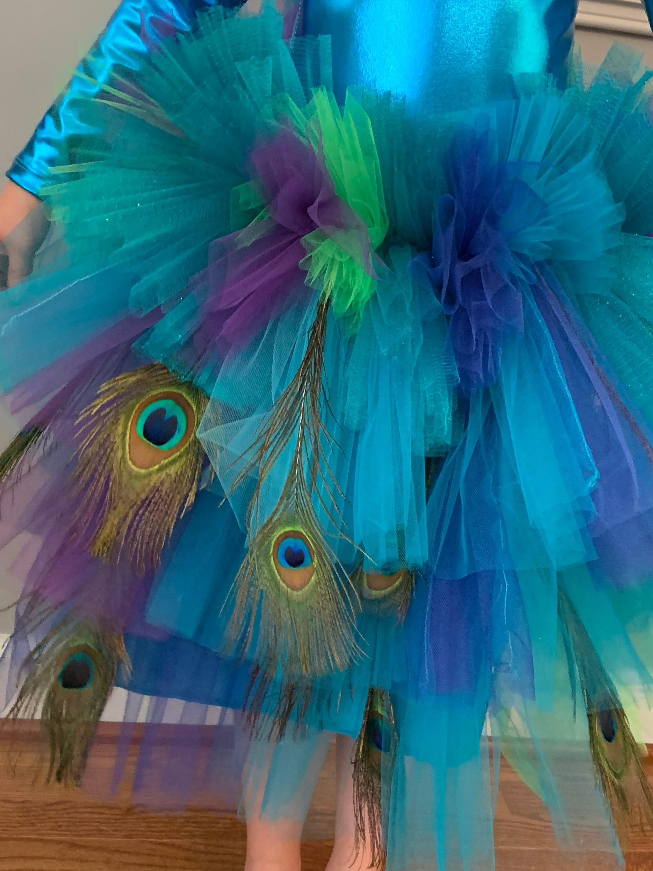 Peacock Feather Costume for Halloween Dance Ice Skating for Etsy