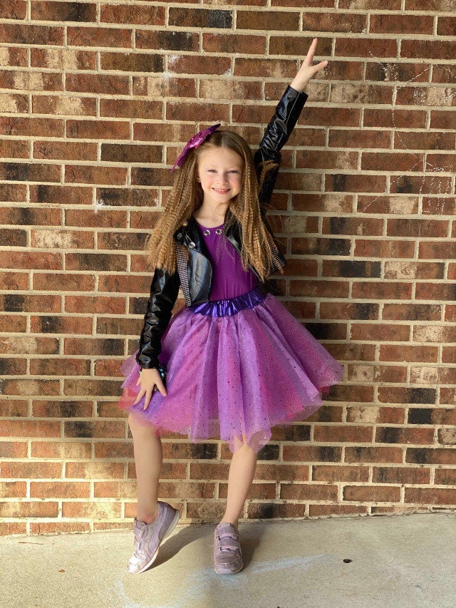 julie and the phantoms purple dress Kids' Julie and the Phantoms Julie Purple Dress with Jacket Halloween Costume, Assorted Sizes