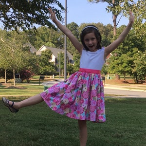 Custom Trolls 2, Tiny Diamond, Elena, Sofia, Ariel, Minnie Mouse, Princess, Frozen, My Little Pony, Moana, Forky Birthday Party Dress