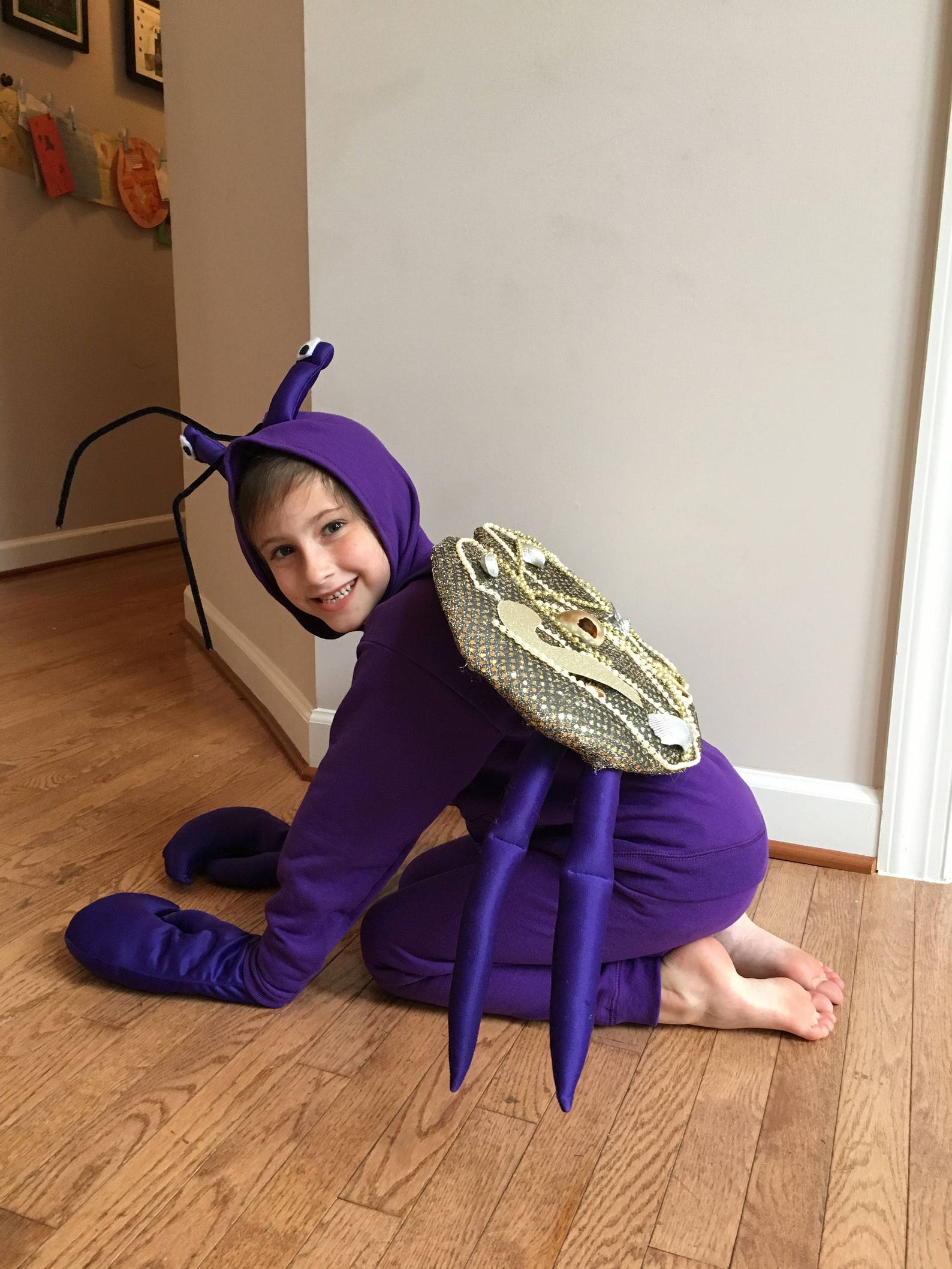 Moana Tamatoa/Tomatoa Crab Halloween Costume for Infants image 0.