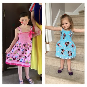 Custom Trolls 2, Tiny Diamond, Moana, Ariel, Elena, Sofia, Minnie Mouse, Princess, Frozen, My Little Pony, Forky Sundress, Dress or Cover Up