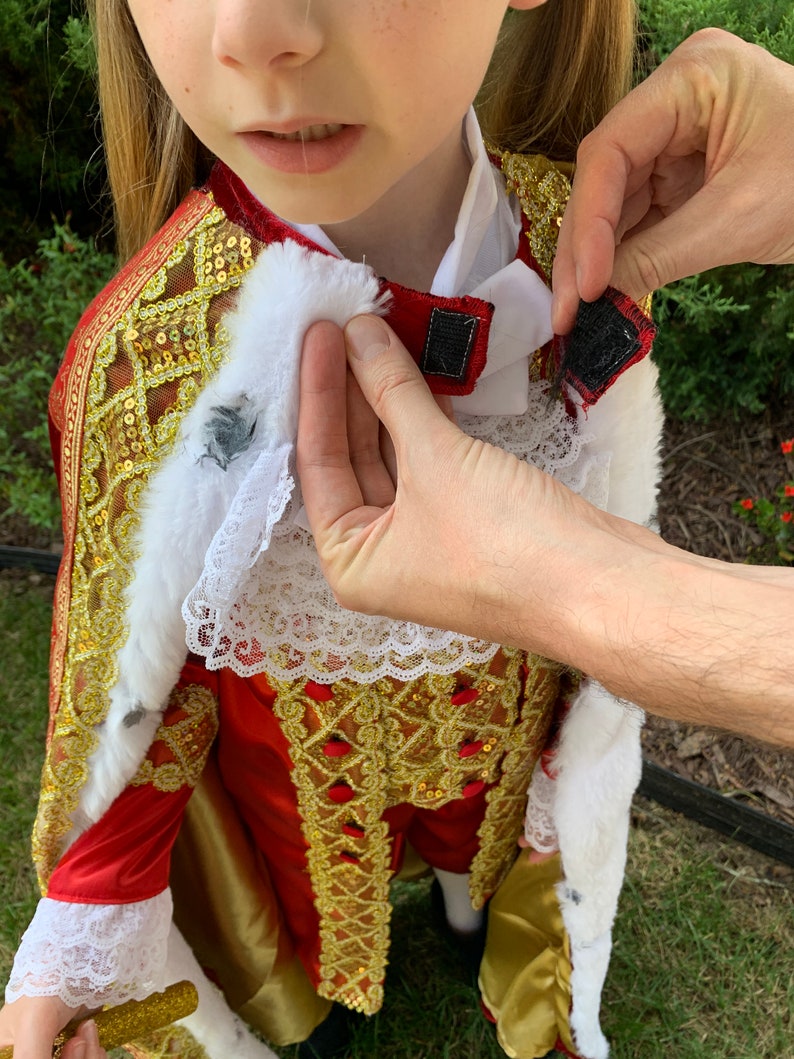 Hamilton King Halloween Costume Jacket Vest Pants Cape Etsy