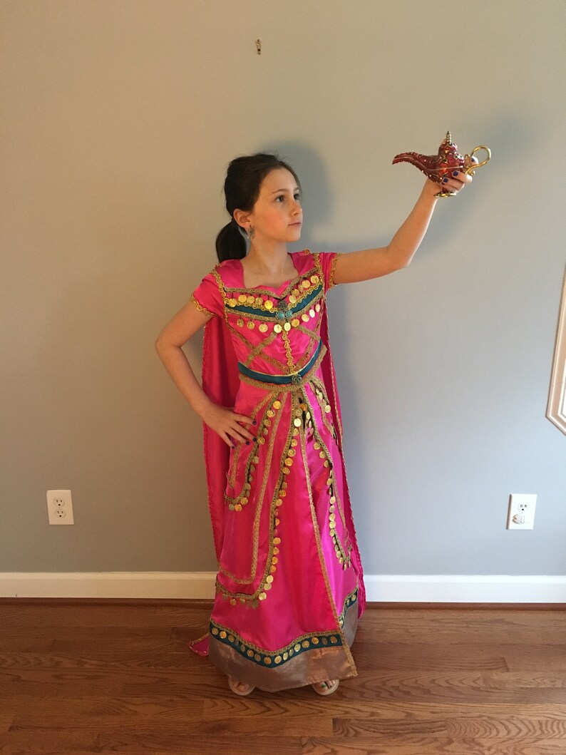 Disney Princess Marathon Jasmine Running Costume Outfit Skirt Etsy