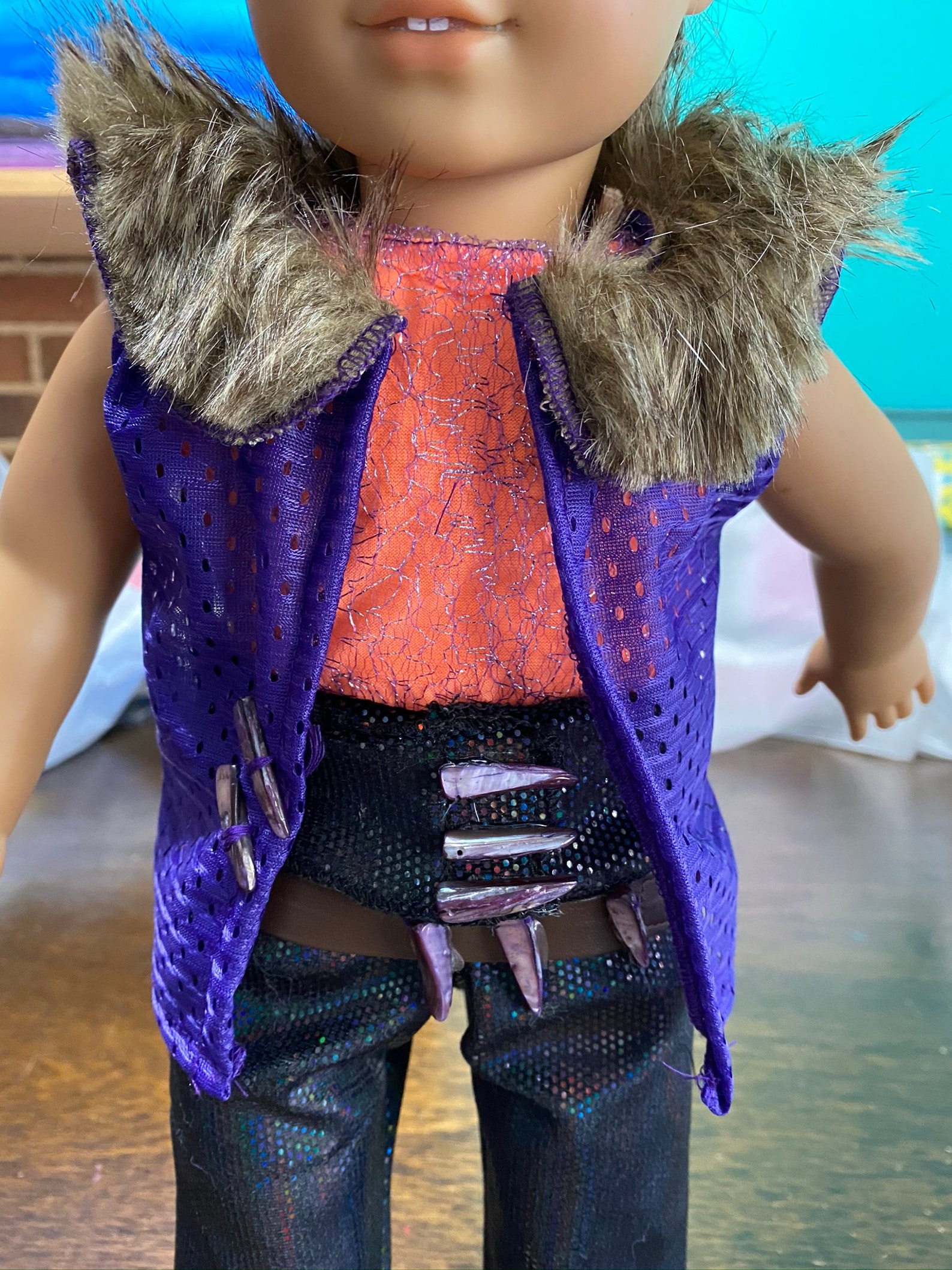 American Girl 18 Zombies Willa Doll Werewolf Wolf Etsy