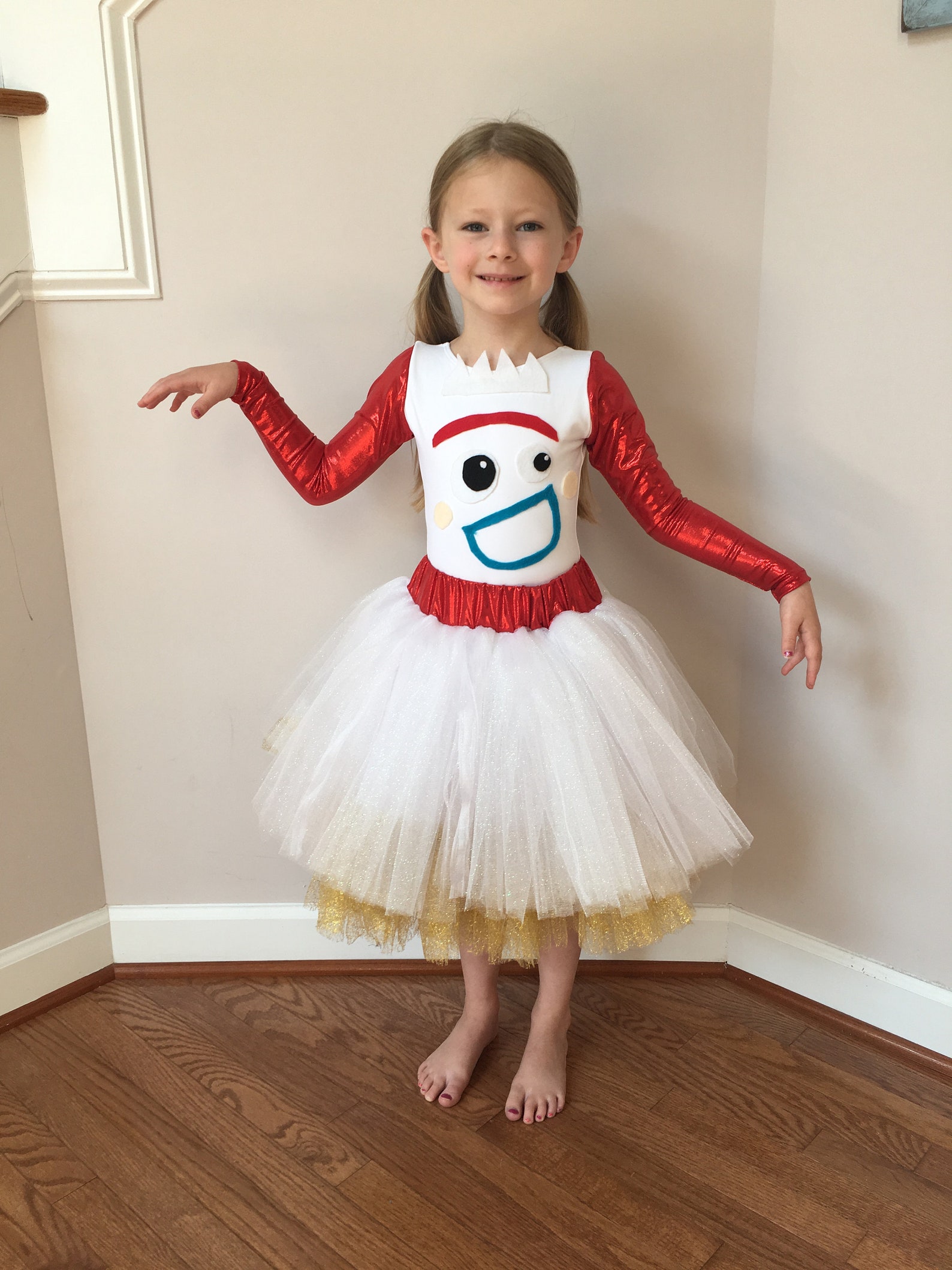 Custom Toy Story 4 Forky Costume and Tulle Tutu for Infant Etsy