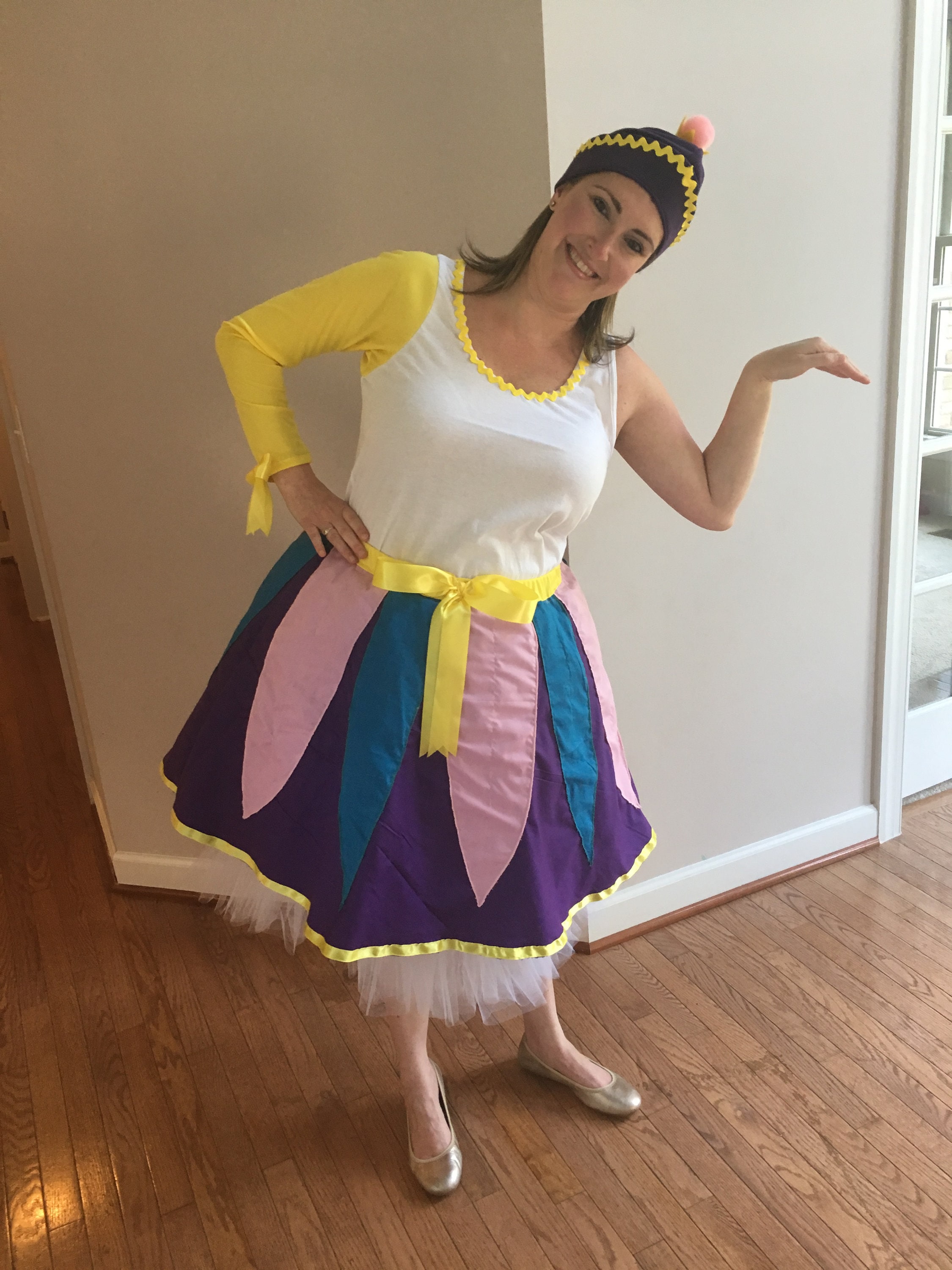Belle blue dress costume adults 2025