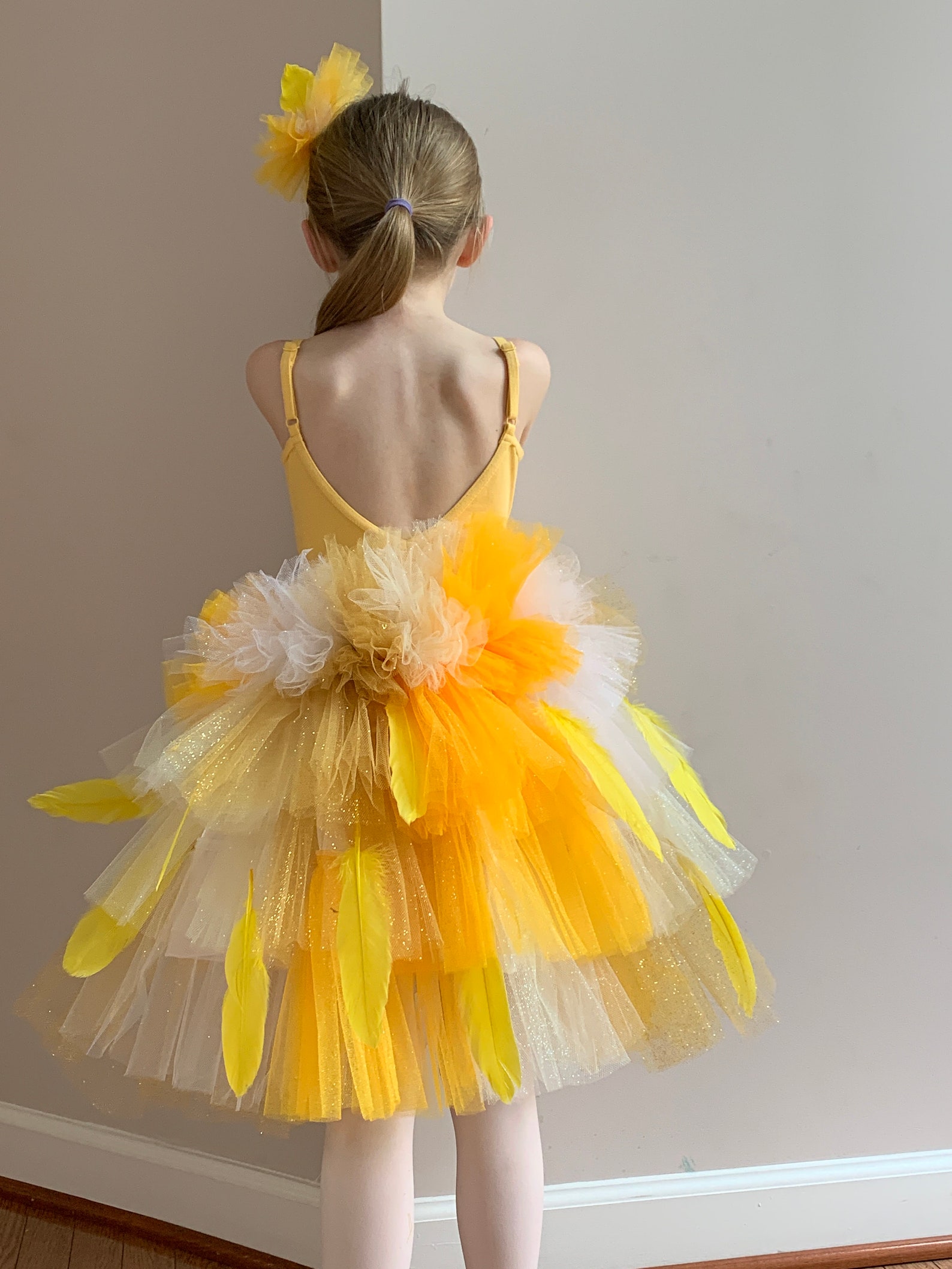 Bird Feather Costume for Halloween Big Bird Tutu Dance Ice Etsy