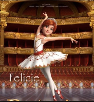 Leap Felicie Red & Gold Ballet Costume or Dance Dress for -  UK