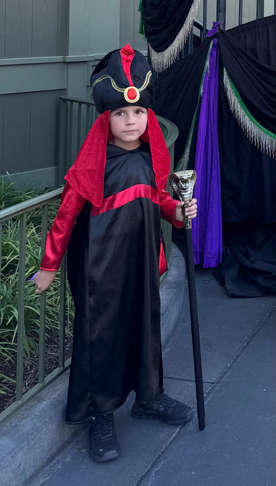 Aladdin Jafar Villain Halloween Costume for Infant, Toddler, Boys