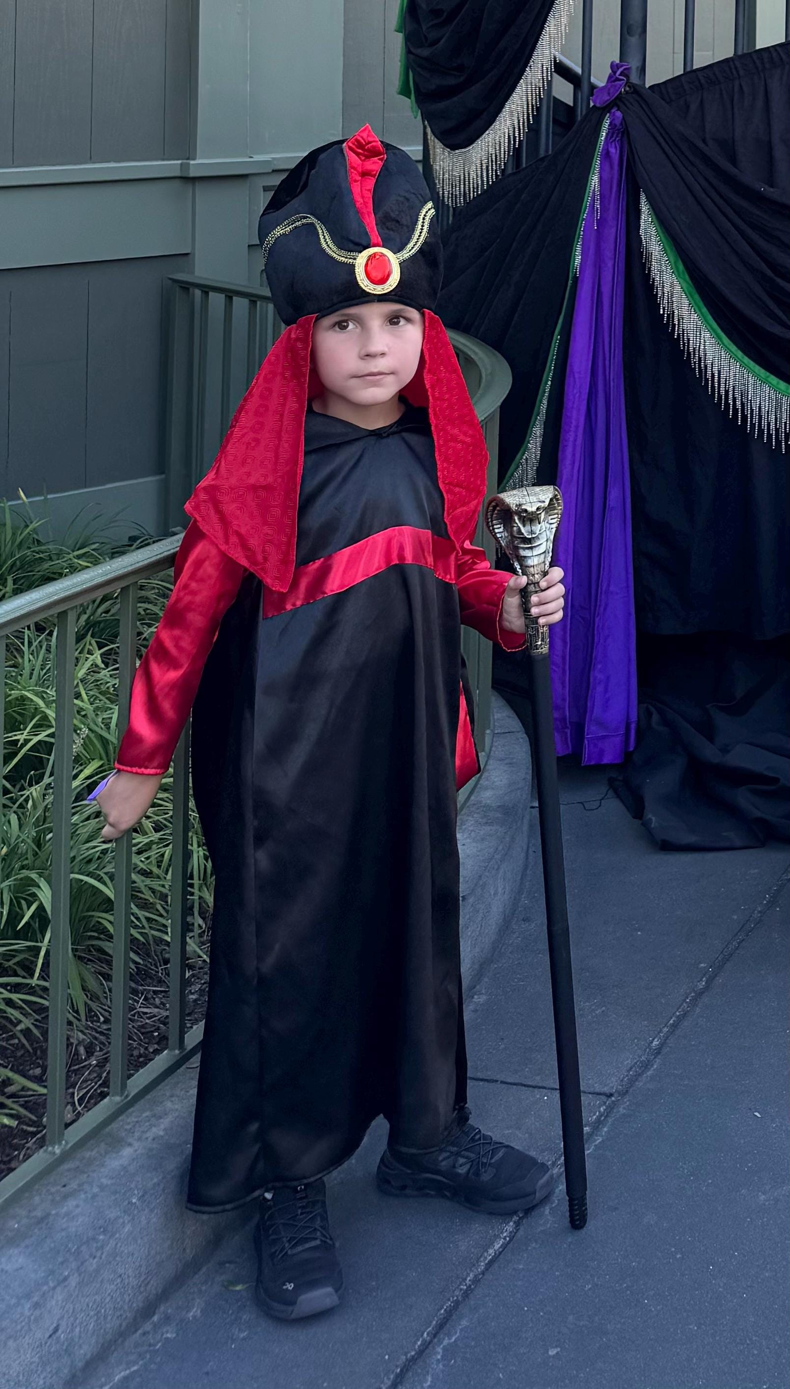 アラジン ジャファー 悪役 ハロウィン コスチューム 幼児、幼児