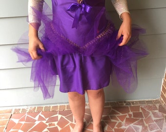 Curolletes - Disfraz Vestido con alas Annemarie 5-7 años