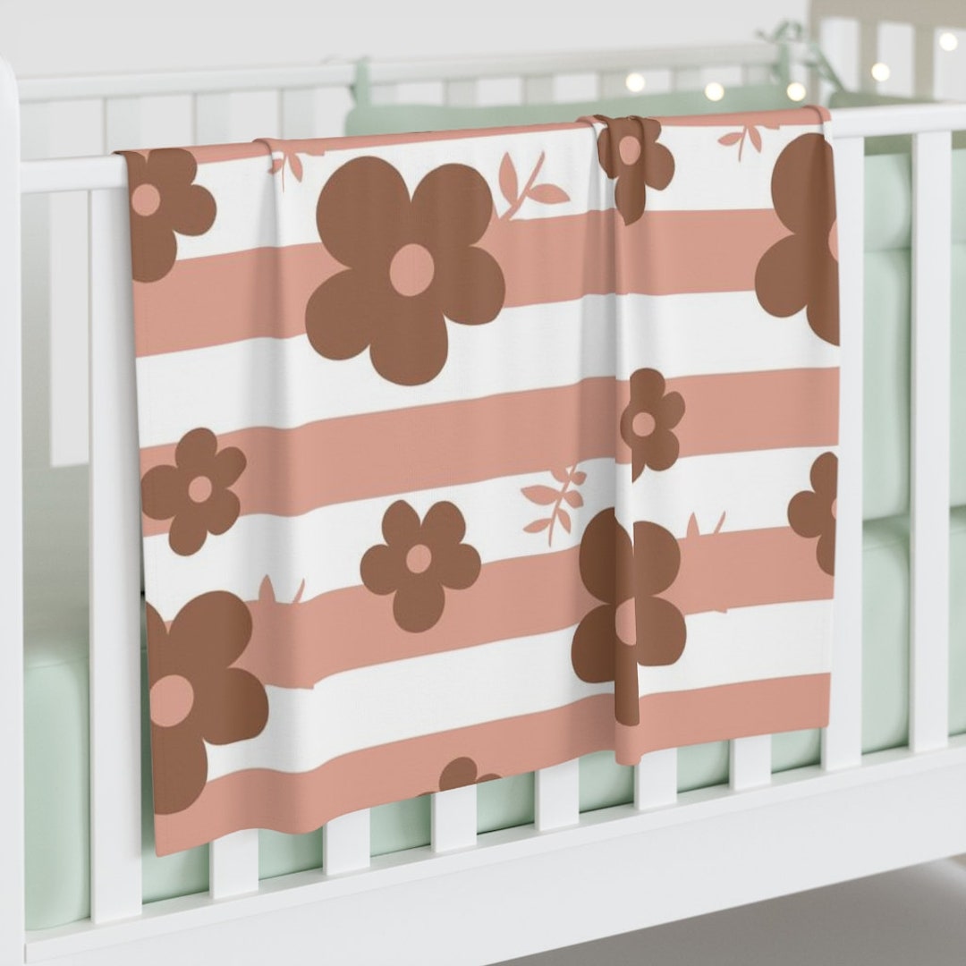 Baby Swaddle Blanket Floral Swaddle Blanket Flower Swaddle Blanket Baby Girl Nursery Baby Girl