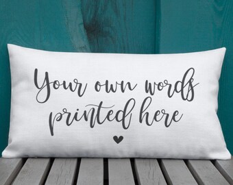 personalized pillows etsy