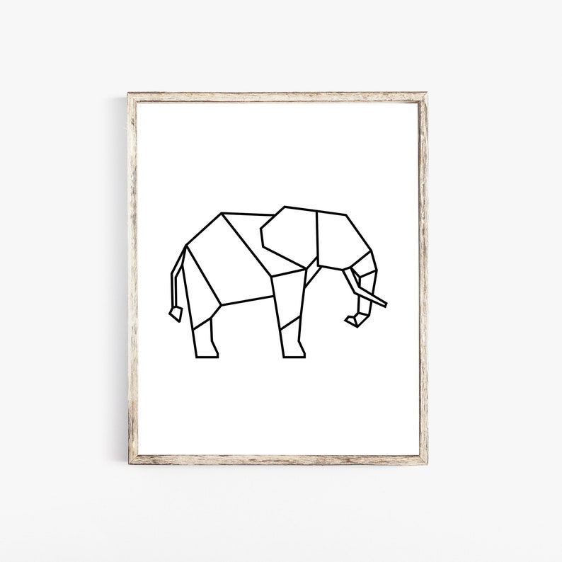 Free Free 334 Geometric Elephant Svg SVG PNG EPS DXF File