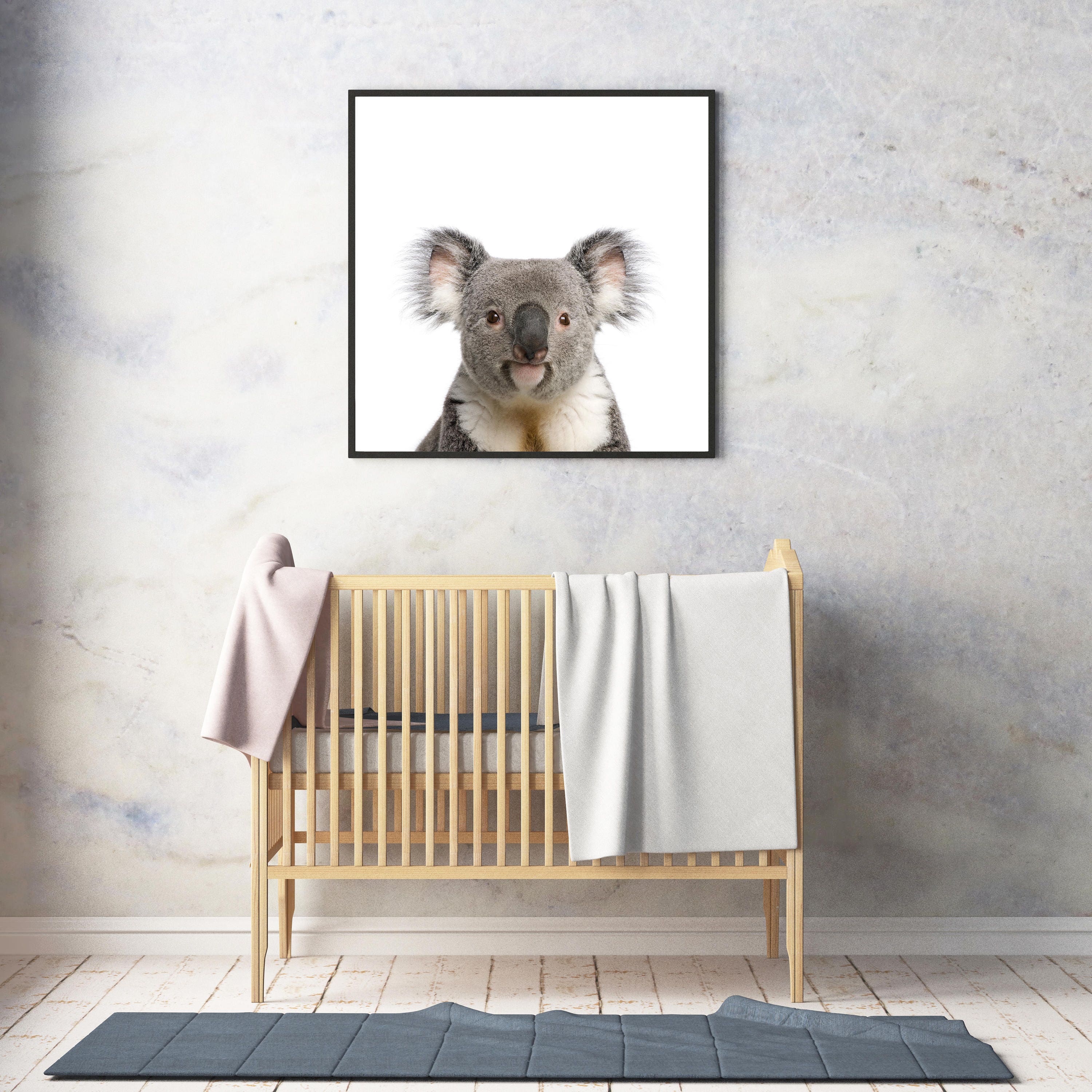 Baby animal prints for nursery Set of six baby animal prints Etsy