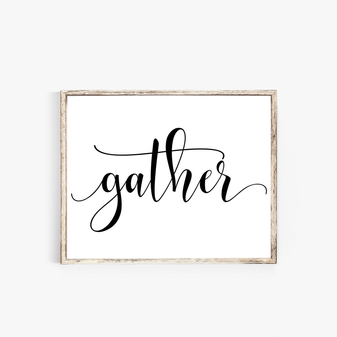 Gather Printable Gather Sign Gather Wall Decor Gather Wall - Etsy