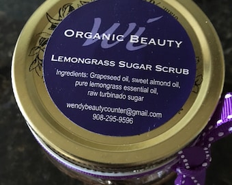 Lemongrass Sugar Scrub