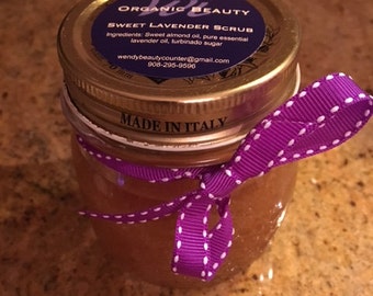 Sweet Lavender Sugar Scrub