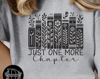 Sudadera con cuello redondo Just One More Chapter