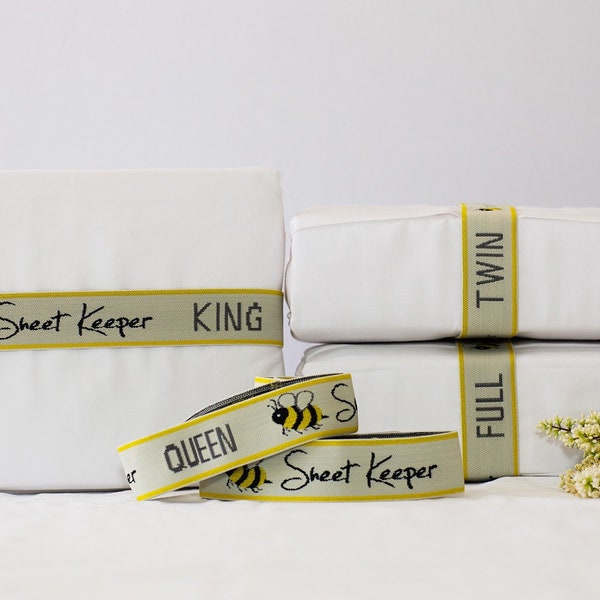 Sheet Keeper Bands (Set of 2) - Linen Closet Organizer