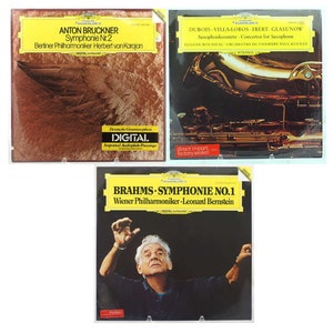 Deutsche Grammophon Imports - Eugene Rousseau - Leonard Bernstein - Von Karajan