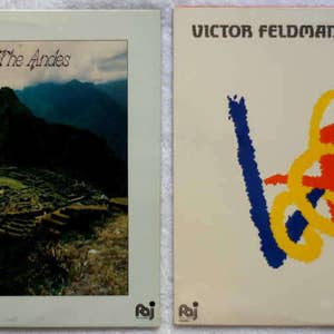Victor Feldman - 2 LP lot - geheimen van de Andes - Fiesta - Mangione Ritenour
